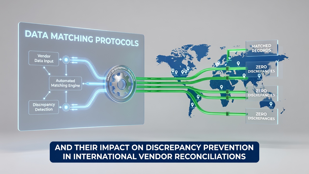 Data matching protocols applied to international vendor reconciliation workflows