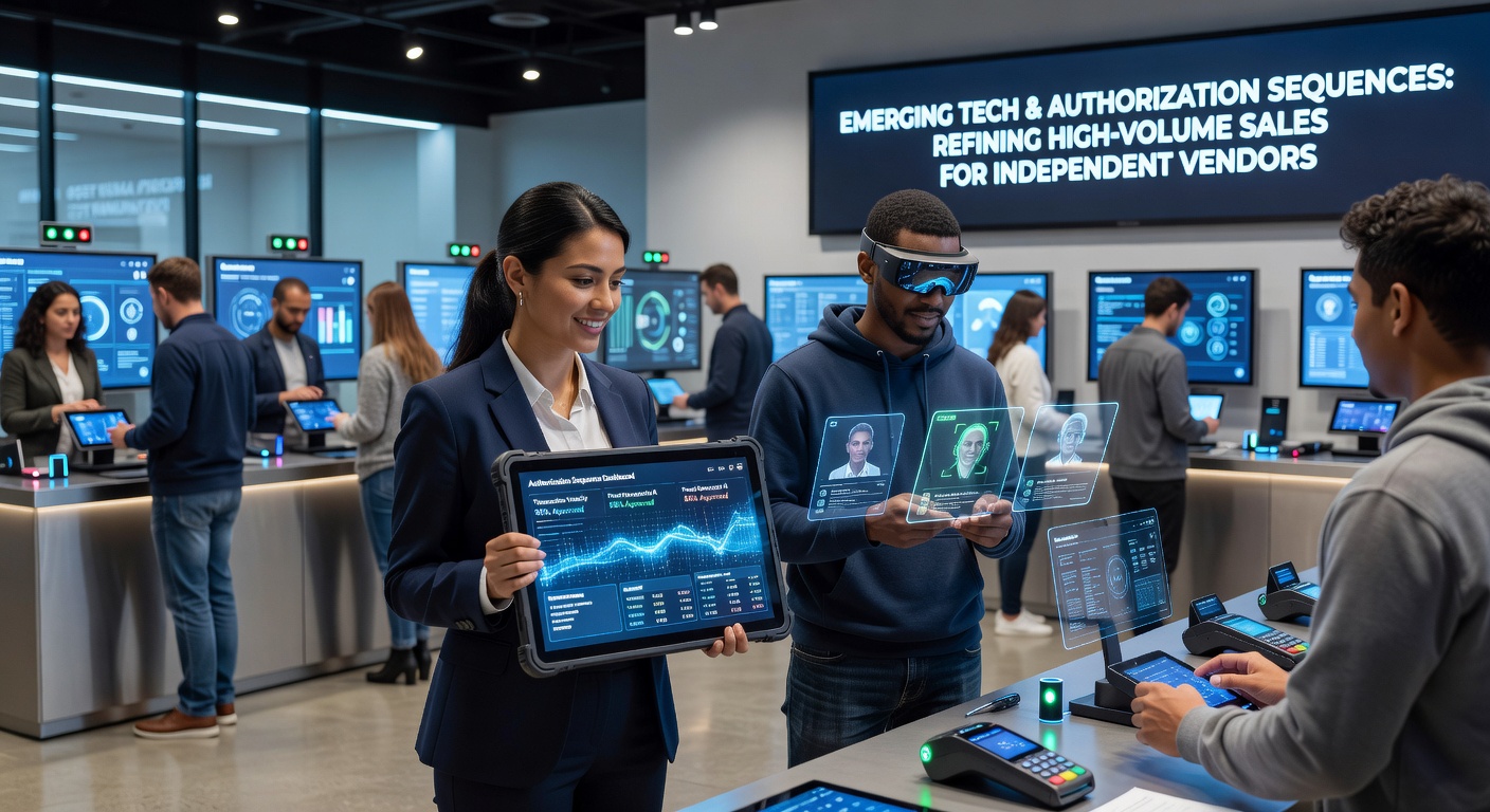 Emerging technologies streamlining authorization processes for independent vendors in high-volume sales settings