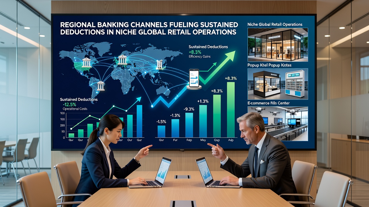 Banking infrastructure enabling ongoing deductions for global niche retailers