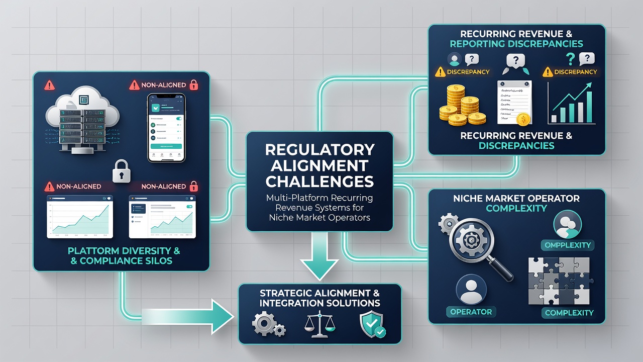 Flowchart depicting compliance checkpoints for recurring billing across multiple regulatory regions and sales channels